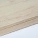 Table basse verre et bois massif blanc voilé Orina L 110 cm - Photo n°2