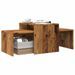 Table basse vieux bois 100x48x40 cm bois d'ingénierie - Photo n°1