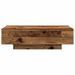 Table basse vieux bois 100x49,5x31 cm bois d'ingénierie - Photo n°5