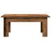 Table basse vieux bois 100x60x42 cm bois d'ingénierie - Photo n°4