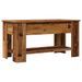 Table basse vieux bois 101x49x52 cm bois d'ingénierie - Photo n°2