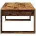 Table basse vieux bois 102x50x35 cm bois d'ingénierie - Photo n°5