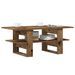 Table basse vieux bois 102x55x42 cm bois d'ingénierie - Photo n°1