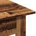 Table basse vieux bois 102x55x42 cm bois d'ingénierie - Photo n°7