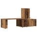 Table basse vieux bois 150x50x35 cm bois d'ingénierie - Photo n°10