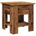 Table basse vieux bois 40x40x42 cm bois d'ingénierie - Photo n°2