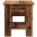 Table basse vieux bois 40x40x42 cm bois d'ingénierie - Photo n°5