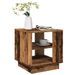 Table basse vieux bois 40x40x43 cm bois d'ingénierie - Photo n°1