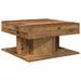 Table basse vieux bois 55x55x30 cm bois d'ingénierie - Photo n°2