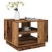 Table basse vieux bois 55x55x42 cm bois d'ingénierie - Photo n°1