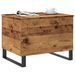 Table basse vieux bois 60x44,5x45 cm bois d'ingénierie - Photo n°3