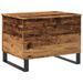 Table basse vieux bois 60x44,5x45 cm bois d'ingénierie - Photo n°7