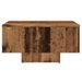 Table basse vieux bois 60x60x31,5 cm bois d'ingénierie - Photo n°4