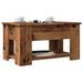 Table basse vieux bois 79x49x41 cm bois d'ingénierie - Photo n°1