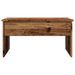 Table basse vieux bois 80x50,5x41,5 cm bois d'ingénierie - Photo n°5