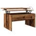 Table basse vieux bois 80x50,5x41,5 cm bois d'ingénierie - Photo n°9