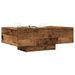 Table basse vieux bois 85x55x31 cm bois d'ingénierie - Photo n°1