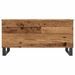 Table basse vieux bois 90x44,5x45 cm bois d'ingénierie - Photo n°4