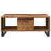 Table basse vieux bois 90x50x36,5 cm bois d'ingénierie - Photo n°4