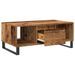 Table basse vieux bois 90x50x36,5 cm bois d'ingénierie - Photo n°5