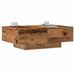 Table basse vieux bois 90x60x31 cm bois d'ingénierie - Photo n°1