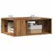 Table basse vieux bois 90x67x33 cm bois d'ingénierie - Photo n°1