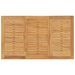 Table Batavia 150x90x75 cm Bois de teck solide - Photo n°5