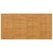 Table Batavia 200x100x75 cm Bois de teck solide - Photo n°5