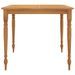 Table Batavia 85x85x75 cm Bois de teck solide - Photo n°4