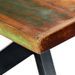 Table bois massif recyclé et pieds métal noir Maxi 200 cm - Photo n°4