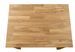 Table carrée en bois de chêne massif Leny 90 cm - Photo n°4