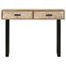 Table console 100x30x75 cm Bois de manguier massif - Photo n°2