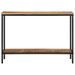 Table console 100x35x70 cm bois de manguier massif brut - Photo n°2