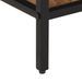 Table console 100x35x70 cm bois de manguier massif brut - Photo n°6