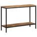 Table console 100x35x70 cm bois de manguier massif brut - Photo n°10