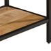 Table console 100x35x70 cm bois de manguier massif brut - Photo n°5