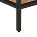 Table console 100x35x70 cm bois de manguier massif brut - Photo n°6