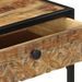 Table console 100x35x75 cm Bois de manguier massif 2 - Photo n°7