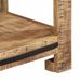 Table console 100x35x75 cm bois de manguier massif - Photo n°7