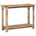 Table console 100x35x75 cm bois de manguier massif - Photo n°11