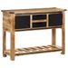 Table console 100x35x75 cm bois de manguier massif - Photo n°1