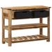 Table console 100x35x75 cm bois de manguier massif - Photo n°3