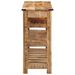 Table console 100x35x75 cm bois de manguier massif - Photo n°4