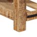 Table console 100x35x75 cm bois de manguier massif - Photo n°8