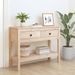 Table console 100x35x75 cm Bois massif de pin - Photo n°1