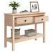 Table console 100x35x75 cm Bois massif de pin - Photo n°5