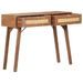 Table console 100x35x76 cm Bois de manguier massif - Photo n°6