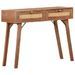 Table console 100x35x76 cm Bois de manguier massif - Photo n°10