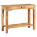 Table console 100x40x76 cm Bois d'acacia massif - Photo n°1