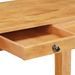 Table console 100x40x76 cm Bois d'acacia massif - Photo n°4